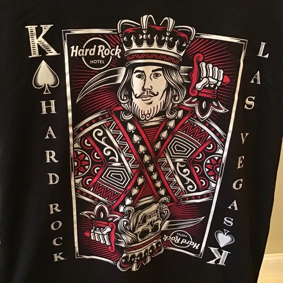 HARD ROCK HOTEL NWT Vegas GRAPHIC T-shirt Medium - Picture 2 of 8